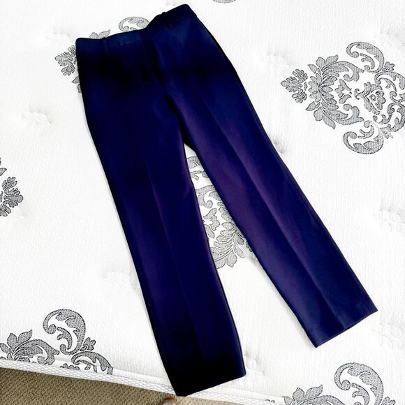 Boden Pimlico Ponte Navy Straight Leg Pants- EUC! Size 6 - Picture 4 of 15